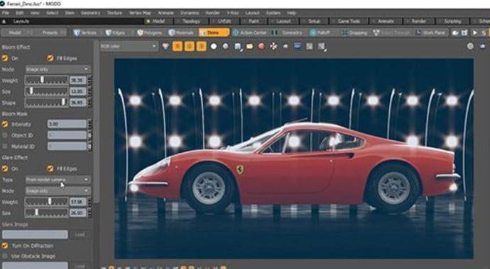 V-Ray for Modo,渲染器插件.