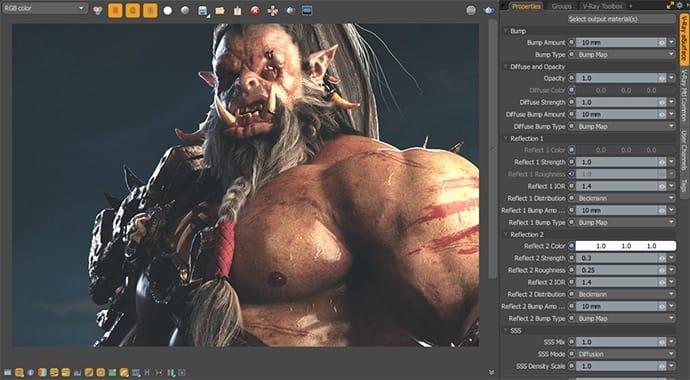 V-Ray for Modo,渲染器插件.