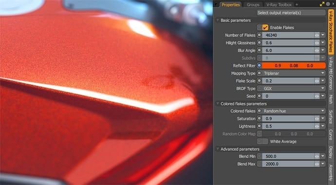 V-Ray for Modo,渲染器插件.