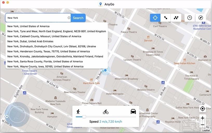 iToolab AnyGo下载,iPhone定位工具,iPhone定位