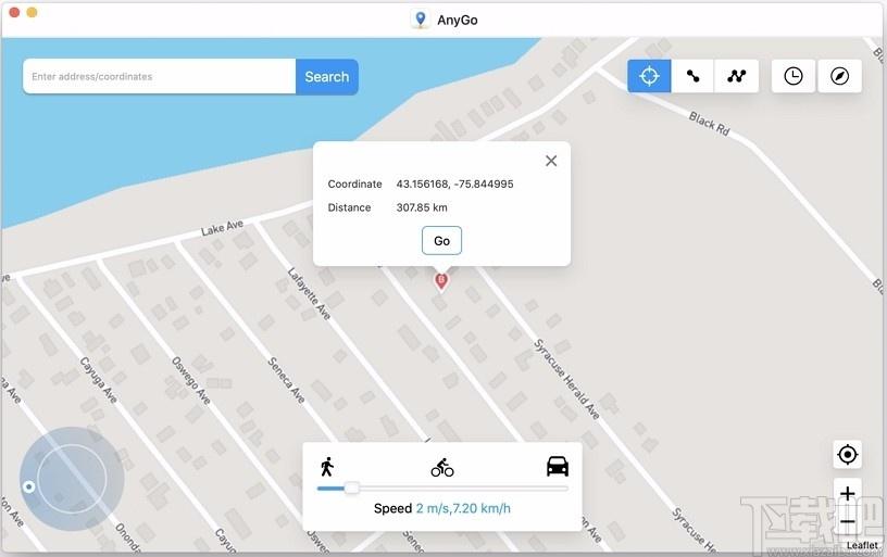 iToolab AnyGo下载,iPhone定位工具,iPhone定位